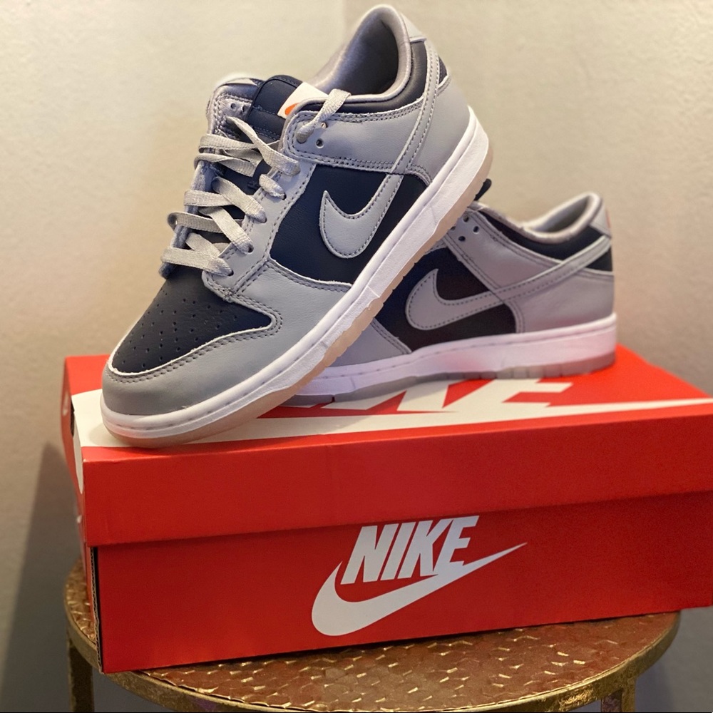 Nike Dunk Low College Navy/Wolf Grey